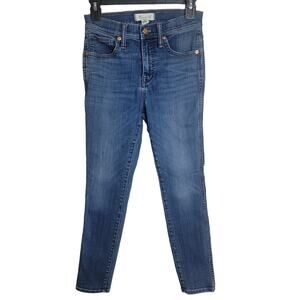 Madewell 10" High Rise Skinny Jeans Size 26P